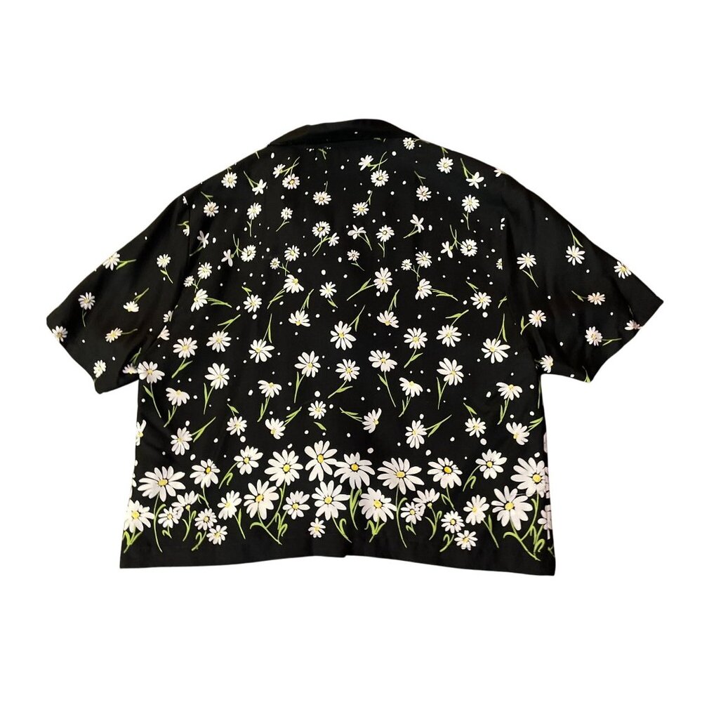 Vintage Bechamel Daisy Blouse Womens L Used Daisy Summer Spring - Picture 4 of 10